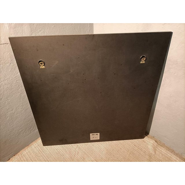 Mirror Morphos Model with Frame by Eugenio Carmi for Acerbis International, 1980s For Sale - Image 4 of 6