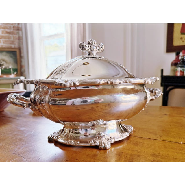 Late 19th Century Antique Victorian Era Tiffany & Co Tureen For Sale - Image 5 of 8