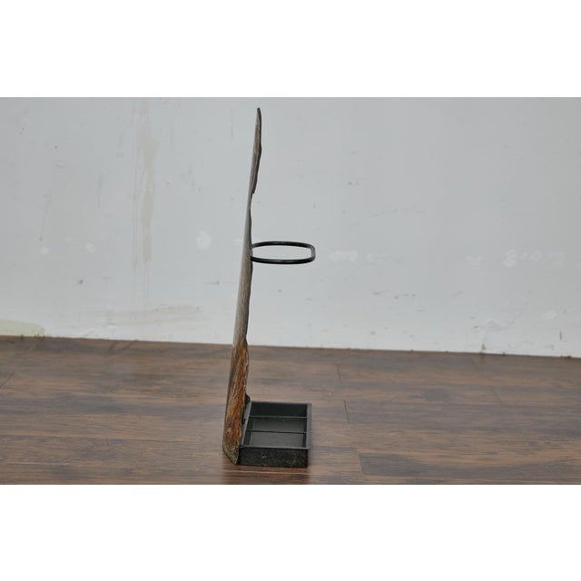 Metal Victorian 19th Century English Cast Iron Dog Umbrella Stand – Entryway Accent For Sale - Image 7 of 12