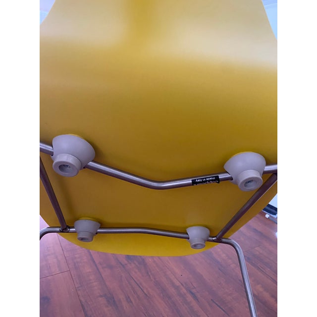 Yellow Cappellini Tate Chair by Jasper Morrison For Sale In San Diego - Image 6 of 12