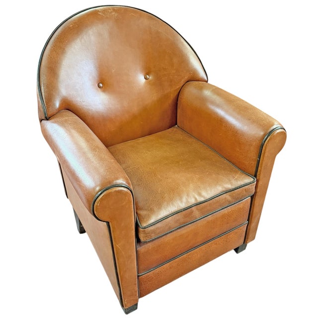Pair of Club Chairs by Bart Van Bekhoven For Sale In Chicago - Image 6 of 16