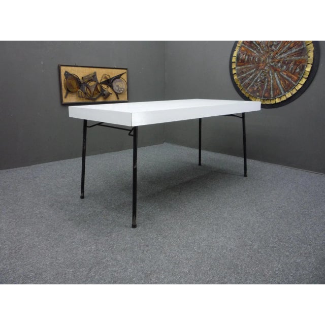 Mid-Century Modern Folding Dining Table by Herta-Maria Witzemann for Wilde + Spieth, 1950s For Sale - Image 3 of 13