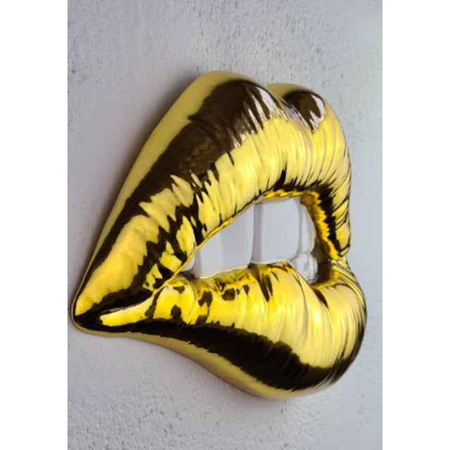 Sagrasse Mmhhh Resin and marble powder 33x20x3xm Edition of 100 Sign 2022 This piece is attributed to the mentioned...