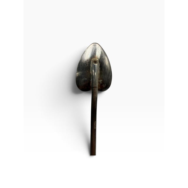 Vintage Mid-Century Italian Heart-Shaped Sipper Straw Spoons - Set of 6 For Sale In West Palm - Image 6 of 7