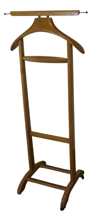 Art Deco Gentlemans Floor Standing Valet or Suit Hanger, 1930s