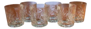 320 ml Crystal Whiskey Lowball Glasses by Huta Julia, Set of 6