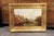 This oil on canvas painting from the late 19th century depicts a serene scene. In the center of the composition sits a...