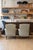 1930's French Upholstered Striped Lounge Chairs For Sale - Image 11 of 16