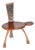 Gabriel McKeagney Celtic Hand Carved Wood Bagpipe Bench Chair For Sale