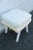 Mid Century Modern Painted Ottoman Foot Stool For Sale In Miami - Image 6 of 10