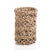 Transitional 12-Inch Tall Seagrass Open Weave Hurricane with Glass Insert For Sale - Image 3 of 3