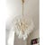 Early 21st Century Venetian Transparent Rondini Murano Glass Gold Chandelier by Simoeng For Sale - Image 5 of 10