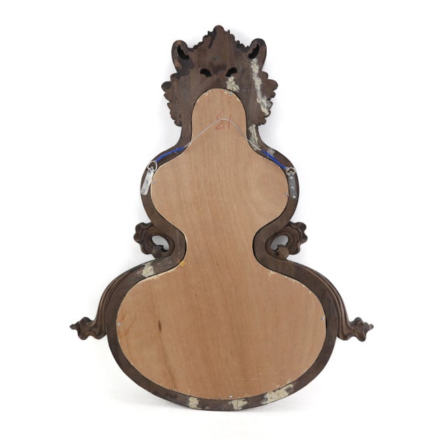 A Pair of Rosewood Double Gourd-Shaped Wall Screens Inlaid With Bogu Patterns For Sale In New York - Image 6 of 12