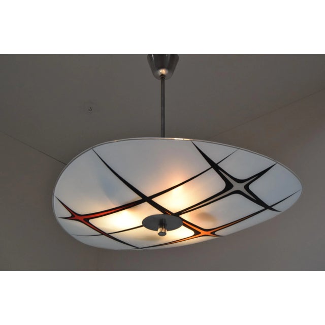 Glass Pendant from Napako, 1970s For Sale - Image 9 of 10