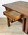 Brown Antique Arts & Crafts Quartersawn Oak Partners Library Desk For Sale - Image 8 of 14