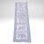 Textile Early 20th Century Blue African Handprinted Table Runner For Sale - Image 7 of 12