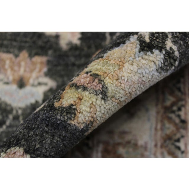 Textile Boho Chic Ziegler Gray/Ivory Wool Runner Rug- 2'8'' X 8'1'' For Sale - Image 7 of 10