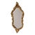 Baroque Vintage French Baroque Style Gold Crested Mirror, 1960s For Sale - Image 3 of 18