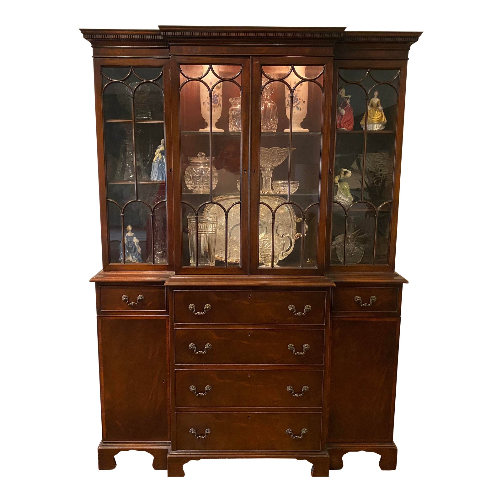 Early 20thCentury Breakfront China Chairish