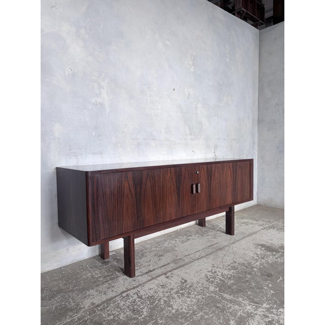 Wood Vintage Danish Rosewood Sideboard by Arne Vodder for Sibast, 1960s For Sale - Image 7 of 10