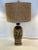 1950s IItalian Glazed and Polychrome Faience Lamp, Mid 20th Century For Sale - Image 5 of 5