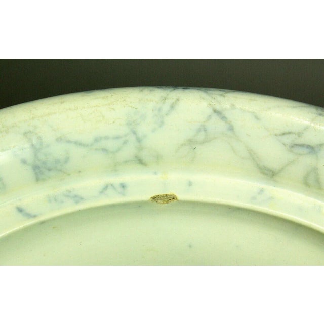 1860s Ashworth Bros. Hanley Marble-Glaze Pottery Handled Urn Vase For Sale - Image 10 of 13