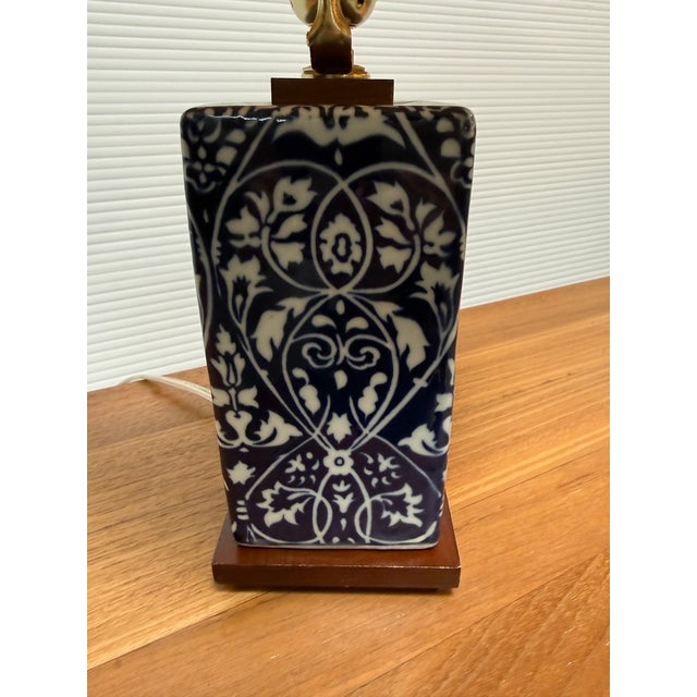 Early 21st Century Ralph Lauren Lotus Table Lamp For Sale - Image 5 of 12