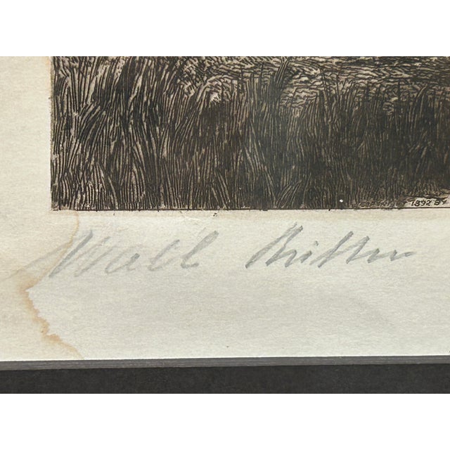 Framed Ca. 1900 Lithograph of Pastor For Sale - Image 4 of 8