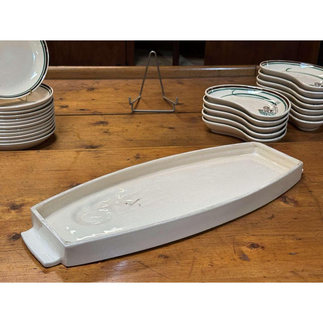 Ceramic Quimper Earthenware Lobster Service, 1930s, Set of 27 For Sale - Image 7 of 18