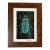 Mineral Shell Beetle (Mixed Media Linocut Print) Signed and Framed For Sale