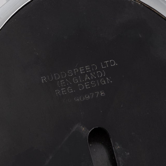 A vintage 20th century bugatti chrome radiator grille decanter made in england in the 1970s, bearing the red enamel...