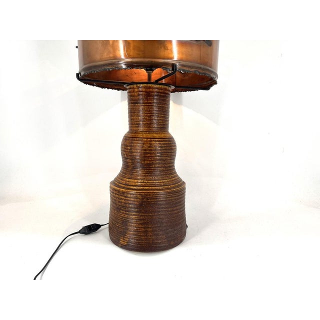 Table Lamp from Potterie D'Accolay, 1970s For Sale - Image 6 of 13