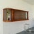 Mid-Century Modern Polish Wall Showcase Cabinet in Beveled Glass and Wood Veneer, 1960s For Sale - Image 6 of 15
