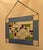 Frank Lloyd Wright Inspired Geometric Art Glass Suncatcher Panel For Sale - Image 11 of 14