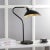 Modern Modern Table Lamp - Black & Gold For Sale - Image 3 of 5