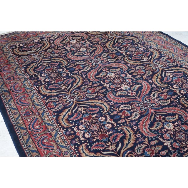 Textile Vintage Lilihan Rug 6'6'' X 10'0'' For Sale - Image 7 of 10