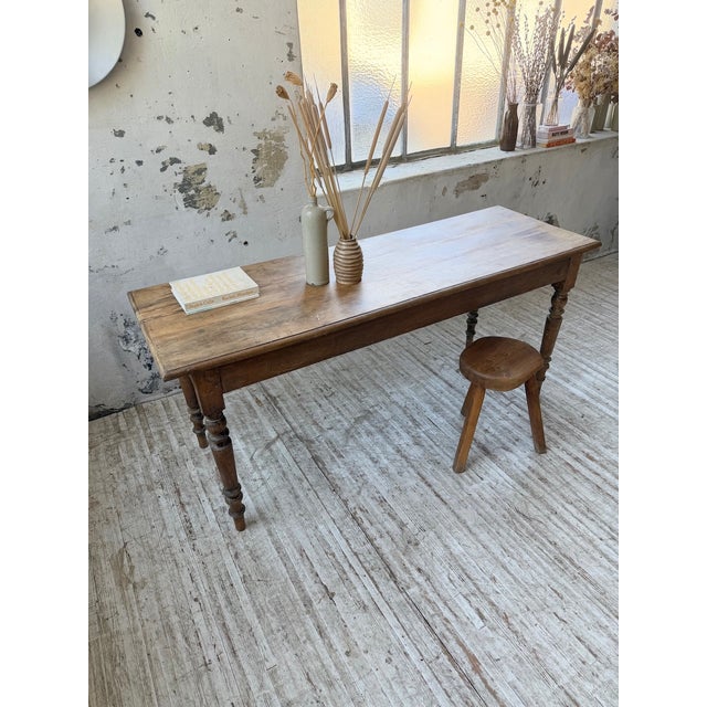 Beechwood Bistro Farmhouse Table, 1900 For Sale - Image 18 of 18
