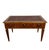 French Louis XVI Style Walnut Writing Desk with Leather Top, 1920 For Sale - Image 10 of 10