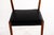 Danish Teak Dining Chairs in Black Skai, 1960s, Set of 4 For Sale - Image 9 of 11