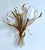 Metal Vintage Wall Light in Glass from Kögl For Sale - Image 7 of 18