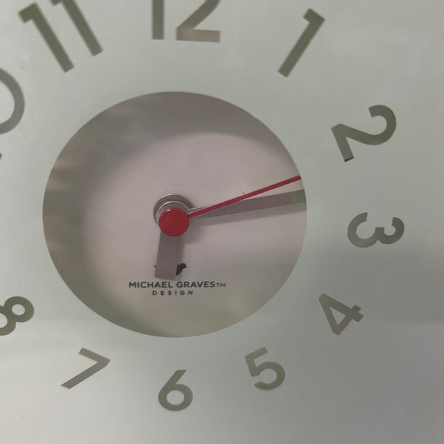 Michael Graves Post Modern Table Clock | Chairish