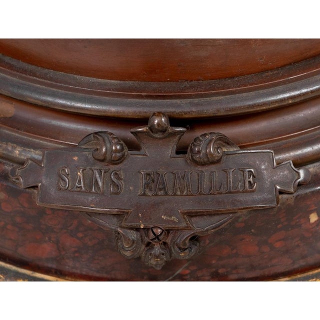 Eutrope Bouret "Sans Famille" Patinated Bronze For Sale - Image 4 of 5