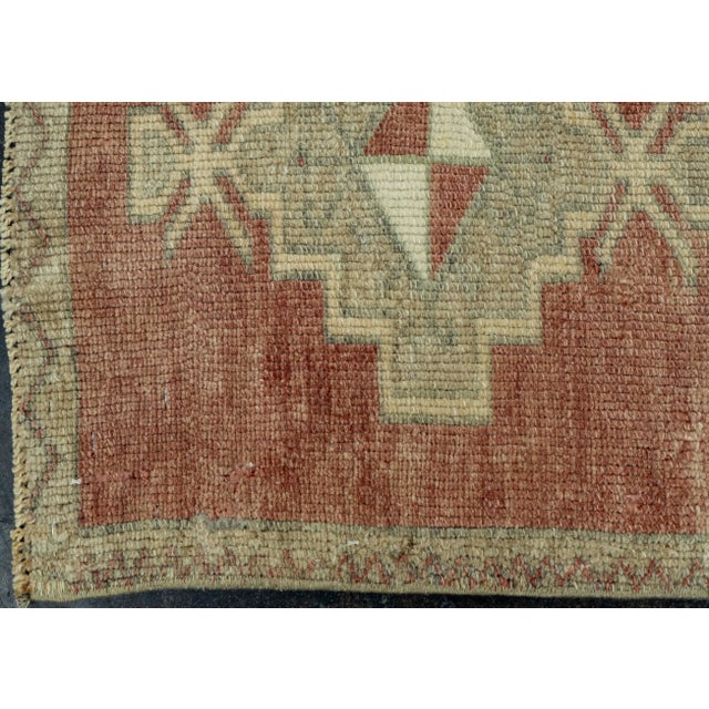 Turkish Mini Rug Oriental Hand Knotted Vintage Rug 1'6" x 3'6" #16507 Explore a curated collection of hallway runners,...