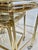 French Neoclassical Style Nesting Bar Carts With Glass Shelves, Maison Jansen For Sale - Image 11 of 17