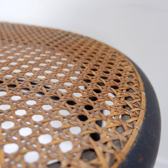 Stool in Black Bentwood by Michael Thonet For Sale - Image 3 of 15