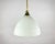 Vintage Pendant Lamp in Gilt Brass from Honsel Leuchten, Germany For Sale - Image 6 of 6