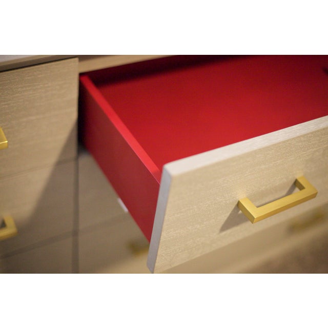 Brand new, unused Mitchell Gold + Bob Williams Ming 8-drawer dresser, crafted with mahogany and finished in a beautiful...