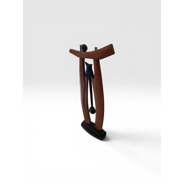 2000 - 2009 Signed Michael Costello 2005 Monumental Kinetic “Earthquake Detector” Sculpture For Sale - Image 5 of 12