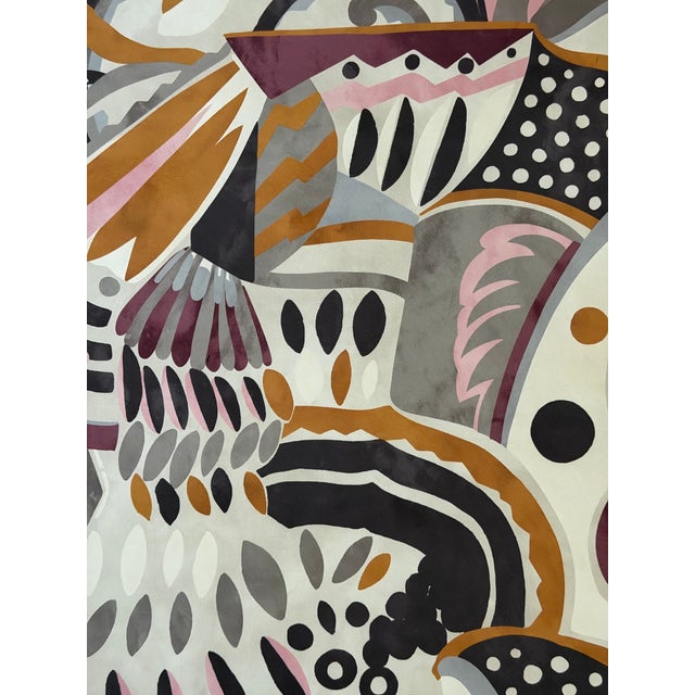 Imprimè Scaramuccia 002 Rossa by Brochier 6 1/2 Yards Fabric IMPRIMÈ SCARAMUCCIA 002 Rossa Search Code: TA001368 Printed...