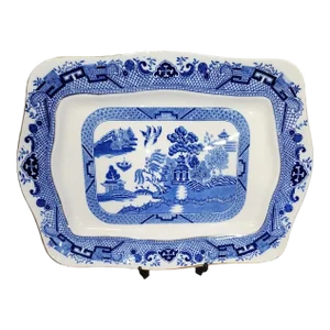 19th Century S. Hancock & Sons Coronaware Meat Platter